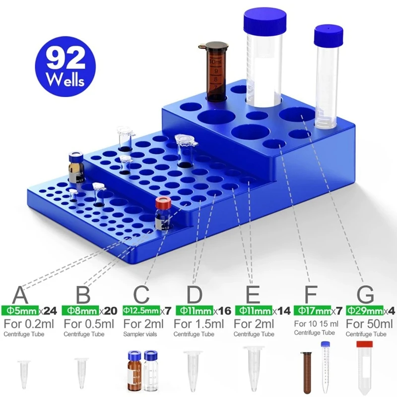 Lab Equipment - Многофункциональная стойка для пробирок. Стойка для
