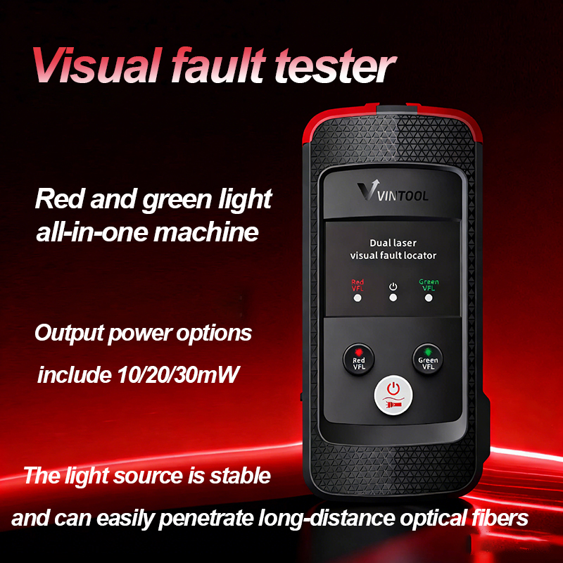 Fiber Laser Marking Machine 30W - Оптический локатор неисправностей с красным и