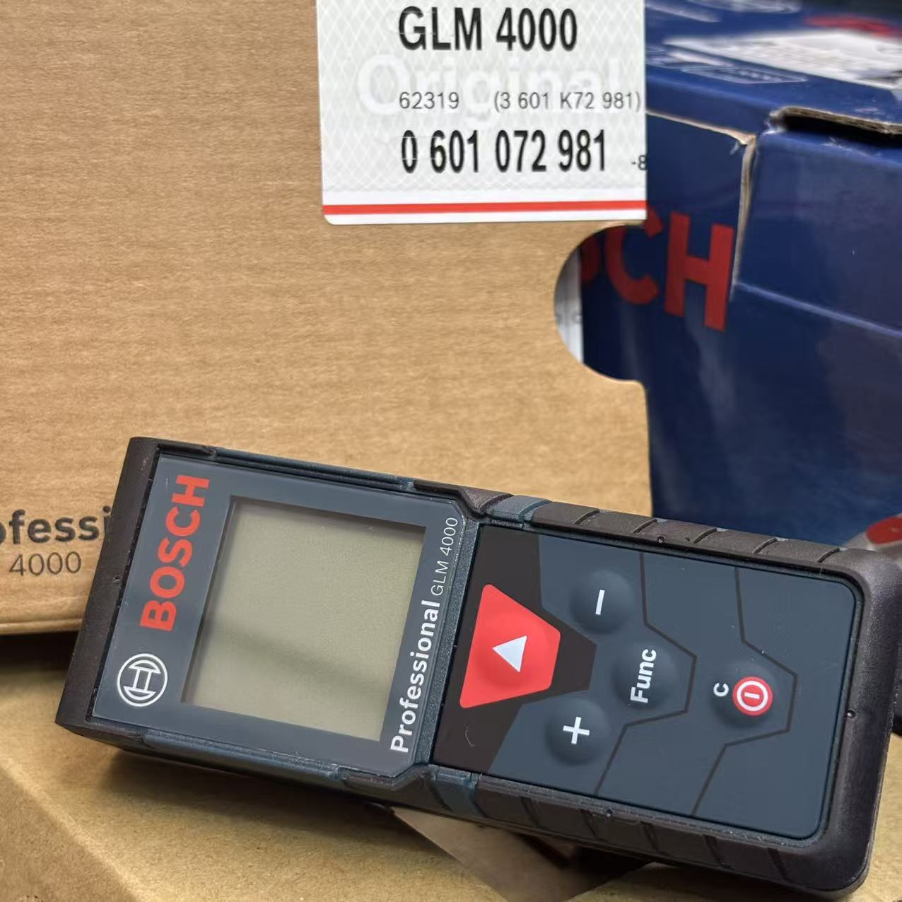 Test Instruments - Лазерный дальномер BOSCH GLM 4000, цифровая
