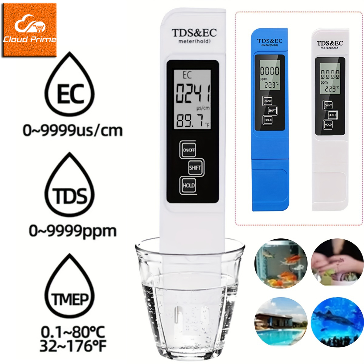 3в1 ручка для обнаружения каче – обзор и цена Ph Meter Digital Water Tester