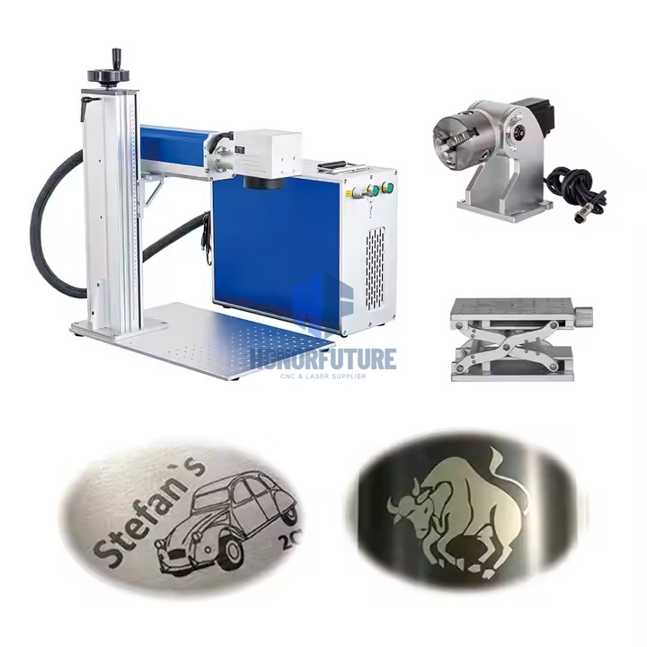 Настольный волоконный лазерный – обзор и цена Fiber Laser Marking Machine 30W